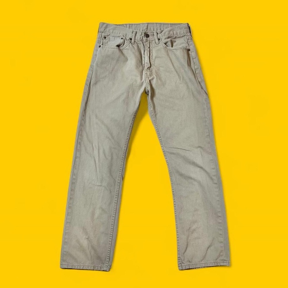 Levi’s 505 Straight Fit Jeans Khaki W31 L30